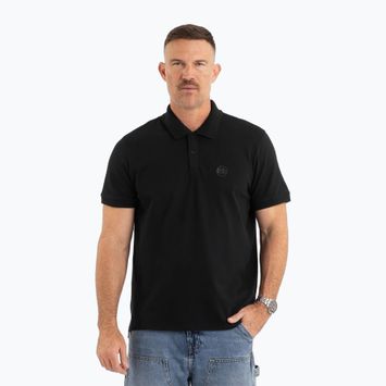 Мъжка тениска поло Pitbull West Coast Polo Pique Regular black
