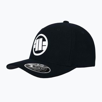 Pitbull Snapback ,,Лого" Хибридна бейзболна шапка в тъмночервен цвят