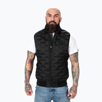 Мъжки елек Pitbull West Coast без ръкави Eclipse Padded black