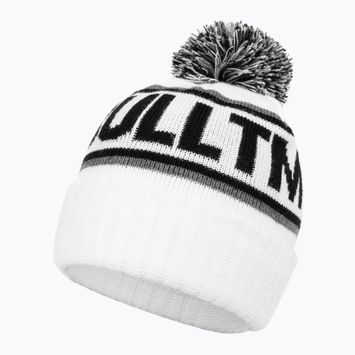 Мъжка зимна шапка Pitbull Beanie Fleming II white/black