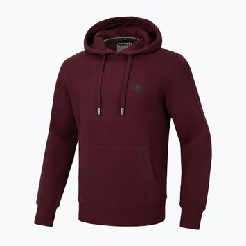 Мъжки суитшърт Pitbull Small Logo Hooded burgundy