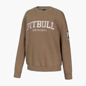 Дамски суитшърт Pitbull Tyrian Crewneck coyote brown