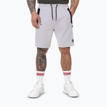 Pitbull Dogwood Sport мъжки къси панталони бяло/синьо