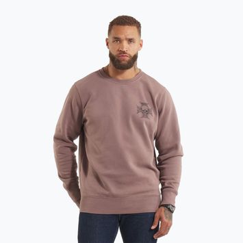 Мъжки суитшърт Pitbull Bite Me Crewneck Sweatshirt washed burgundy