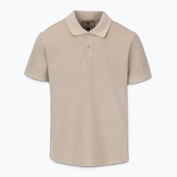 Мъжка поличка Pitbull Washed Polo Shirt pale sand