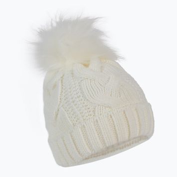 Зимна шапка за жени 4F бяла H4Z22-CAD010