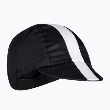 LUXA Classic Stripe бейзболна шапка черно и бяло LULOCKCSB