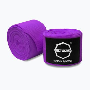 Octagon Fightgear Supreme Basic 500 cm лилави боксови превръзки