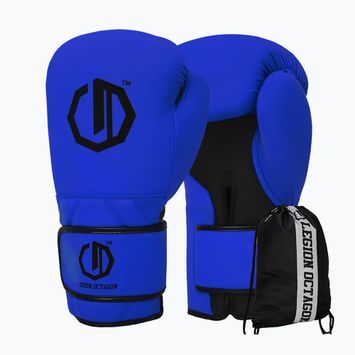 Боксови ръкавици Octagon Legion Enforcer + dark blue bag