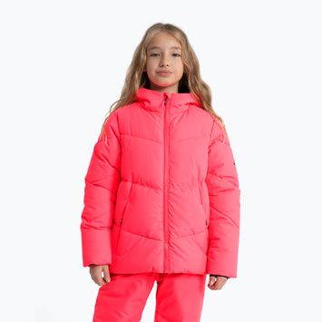 Детско ски яке 4F F293 hot pink neon