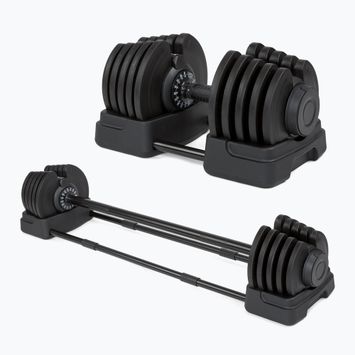 Дъмбел/щанга 2в1 TREXO TRX-ABD40 1-40 кг black/orange