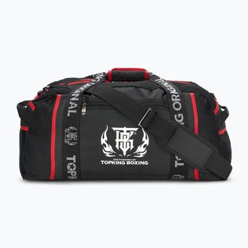 Top King Чанта за тренировки в спортната зала 110 л черна/червена