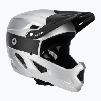 Велосипедна каска ATTABO State 1.0 full face silver
