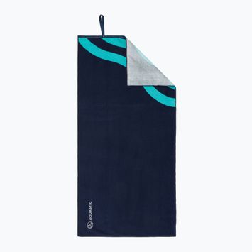 AQUASTIC Wavey тъмносиня/синя кърпа