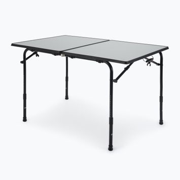 Сгъваема туристическа маса KADVA CAMPtable голяма за 4-6 души сива