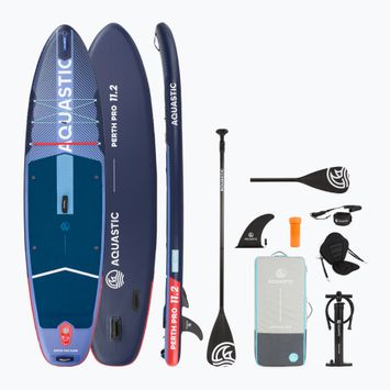 AQUASTIC SUP дъска Perth Pro 11'2" allround тъмно синя