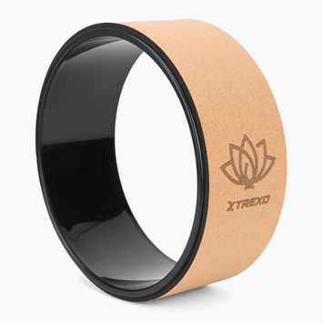 Корков обръч за йога XTREXO TXO-B4Z023-NC, Natural