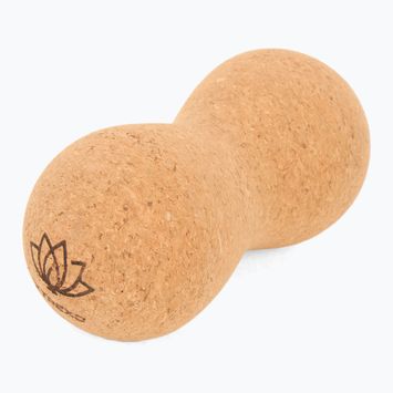 Двойна масажна топка от корк TREXO TXO-B4Z082-NC natural