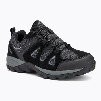 Мъжки туристически обувки KADVA Traver Low WaterProof черен
