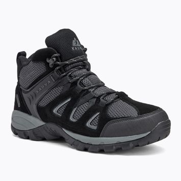 Мъжки туристически обувки KADVA Traver Mid WaterProof черен