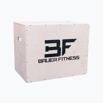 Кафява полиометрична дървена кутия Bauer Fitness CFA-160