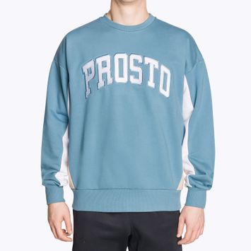 Мъжки суитшърт PROSTO Crewneck Splork blue