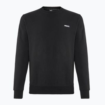 Мъжки суитшърт PROSTO Crewneck Base black