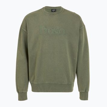 PROSTO Мъжки суитшърт с маншет Sheriff green