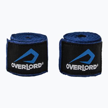 Боксови бандажи Overlord еластични 400 cm blue