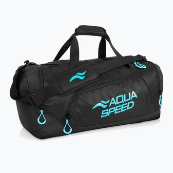 Чанта за тренировки AQUA-SPEED 43 л черна/синя