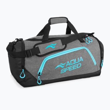 Тренировъчна чанта AQUA-SPEED 43 л сиво/синьо
