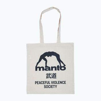 Чанта MANTO Society бяла