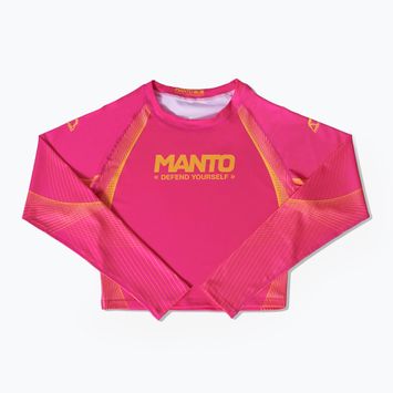 Дамска предпазна жилетка MANTO Defend Rashguard лилава