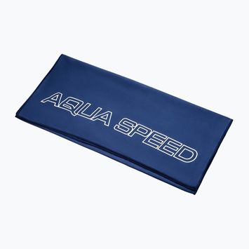 AQUA-SPEED Dry Flat тъмносиня кърпа 155