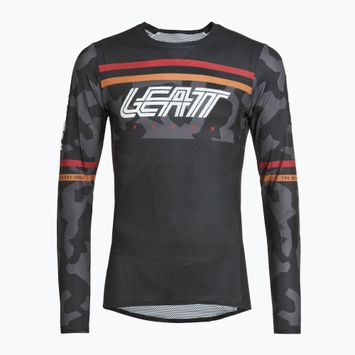 Мъжка блуза с дълъг ръкав за колоездене Leatt MTB Gravity 4.0 black