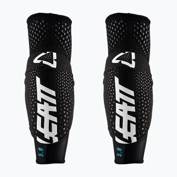 Детски велосипедни протектори за лакти Leatt 3DF 5.0 Mini white/black