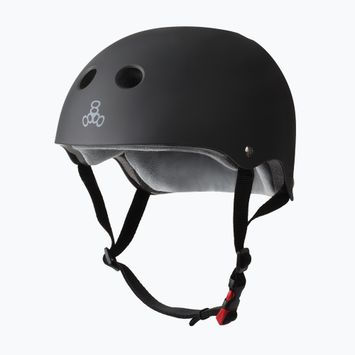 Triple Eight Сертифицираната каска Sweatsaver черна матова