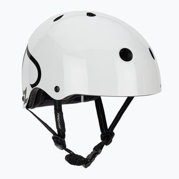 Каска Pro-Tec Low Pro бяла гланцова