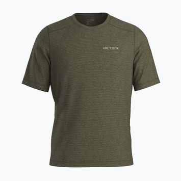 Мъжка риза за трекинг Arc'teryx Cormac Arc'bird Logo tatsu heather / stone green