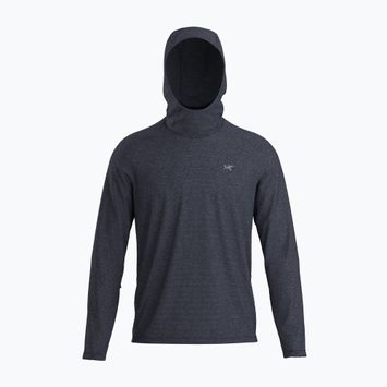 Arc'teryx Cormac Hoody black sapphire heather Дълъг ръкав за мъже
