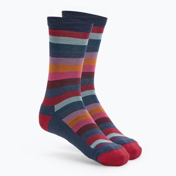 Дамски чорапи за трекинг Darn Tough Mystic Stripe Crew denim