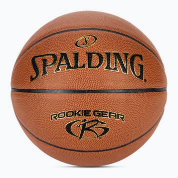 Spalding Rookie Gear Кожен баскетболен оранжев размер 5