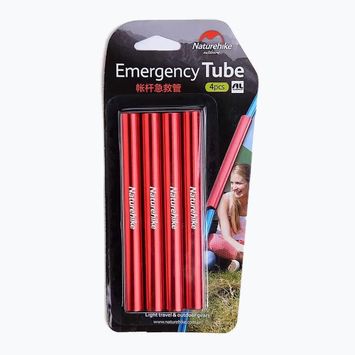 Тръба за стелажи на палатка Naturehike First Aid Tent Pipe red