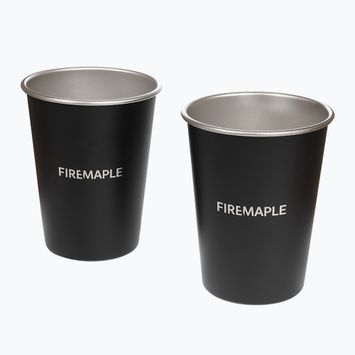 Fire-Maple Антарктическа чаша за пътуване 350 ml 2 бр. черна