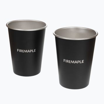 Туристическа чаша Fire-Maple Antarcti 350 ml 2 бр. black