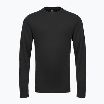 Мъжка термоактивна блуза Helly Hansen Lifa Merino Midweight Crew black