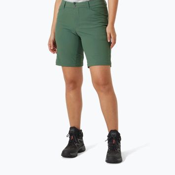 Helly Hansen Brona Softshell дамски къси панталони за трекинг зелен 63095_476