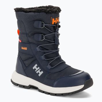 Helly Hansen JK Silverton Boot HT детски ботуши за сняг в тъмносиньо/бяло