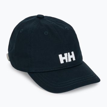 Детска шапка с козирка Helly Hansen Logo Jr navy