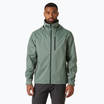 Мъжко яке за ветроходство Helly Hansen Crew Hooded 2.0 grey cactus